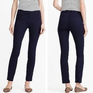 J. Crew Factory Navy Stretch Lexie Ankle Pants. Size 4
